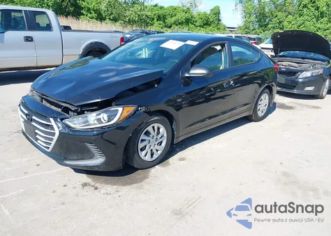 2017 Hyundai Elantra Se from USA, damaged, VIN KMHD74LF8HU402014